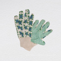 PVC Single Dotted Knit Wrist Cotton Work Gloves-2211